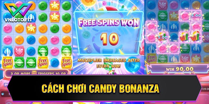 Cách chơi Candy Bonanza