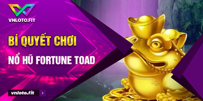 Bí quyết chơi nổ hũ Fortune Toad